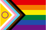 a smaller pride flag